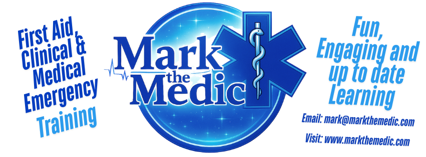 Mark the Medic – Provider of First Aid, Clinical and Pre Hospital Care Training. Event Medical Cover.